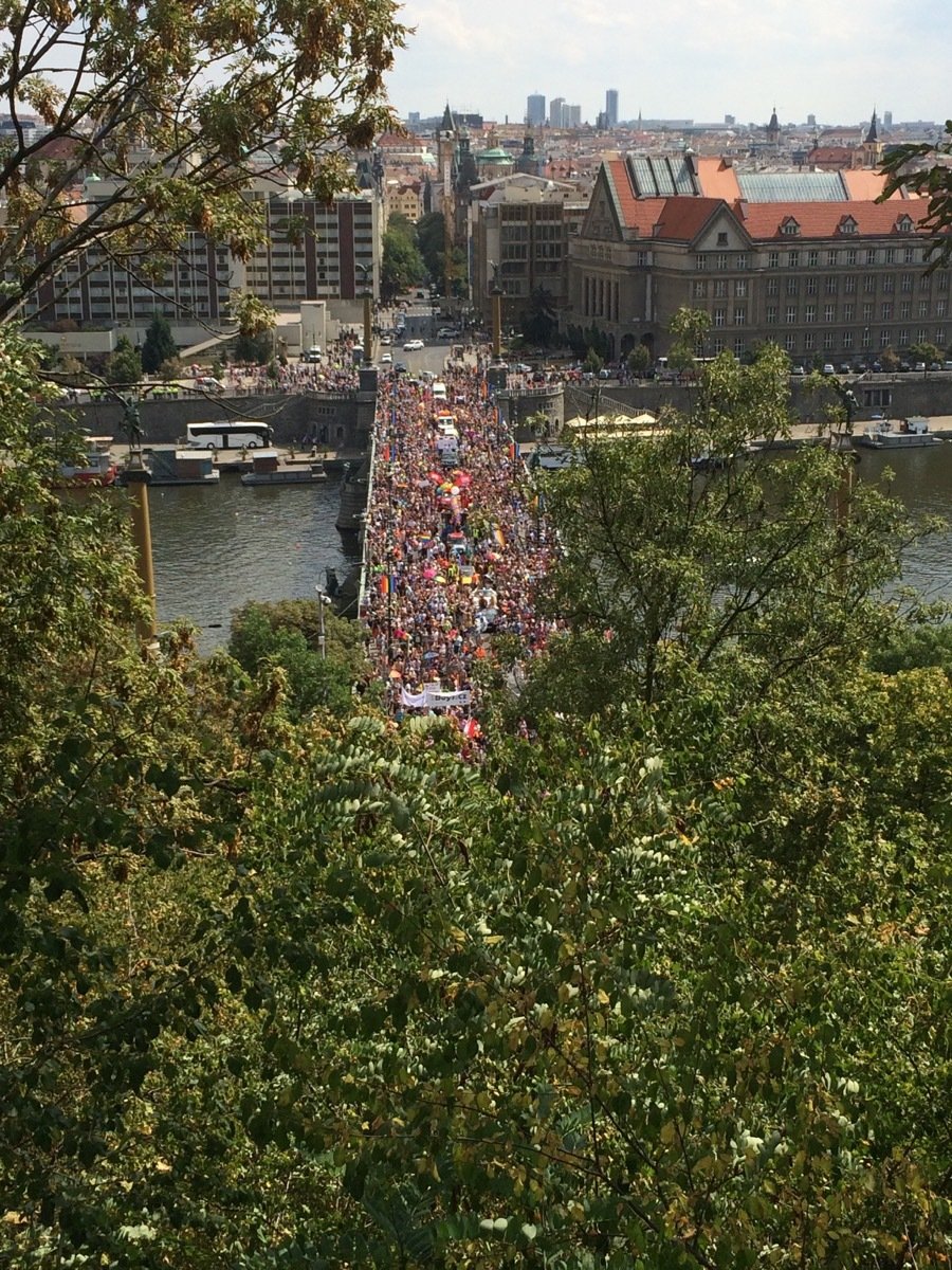 Průvod Prague Pride