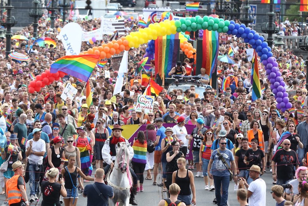 Průvod Prague Pride