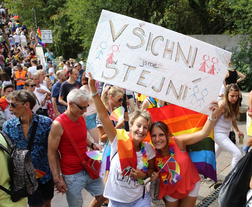 Průvod Prague Pride