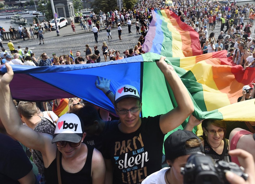 Průvod Prague Pride