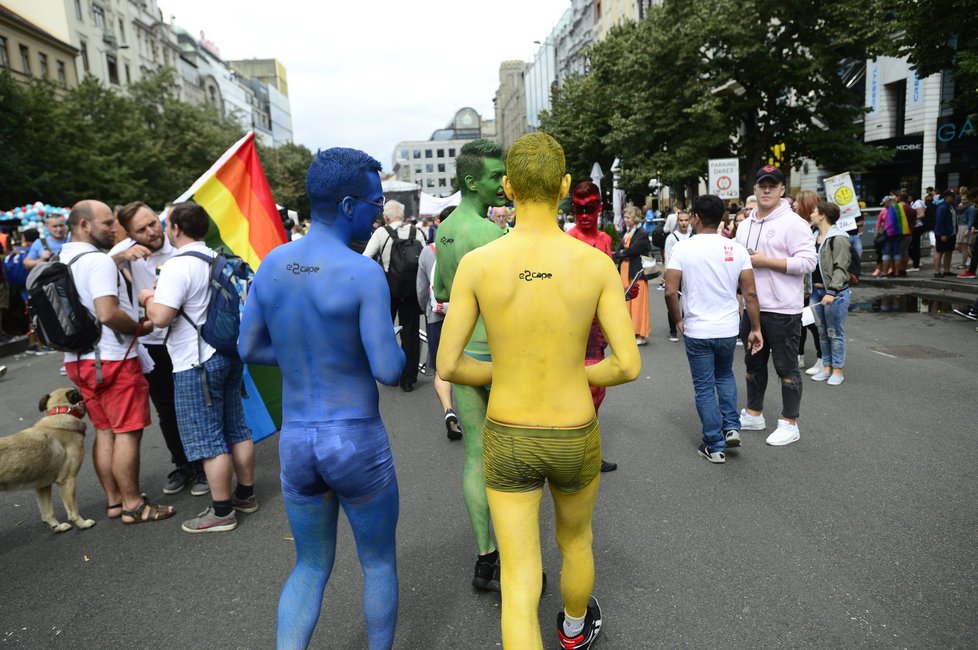 Pochod Prague Pride 2017
