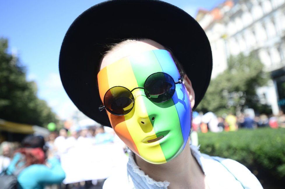 Pochod Prague Pride 2017