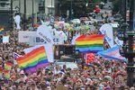 Na Prague Pride přišlo 35 tisíc lidí.