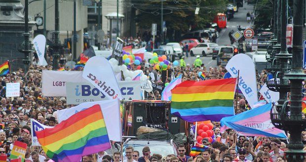 Na Prague Pride přišlo 35 tisíc lidí.