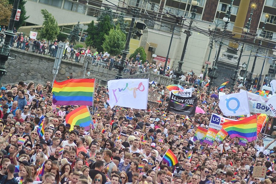 Na Prague Pride přišlo 35 tisíc lidí.