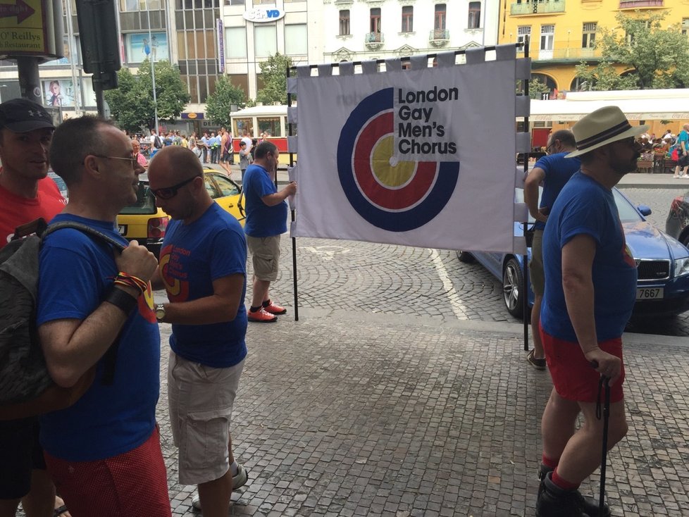 Průvod Prague Pride