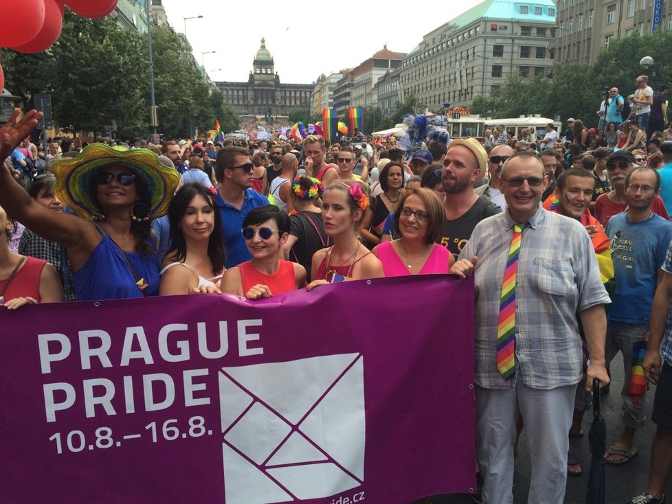 Průvod Prague Pride