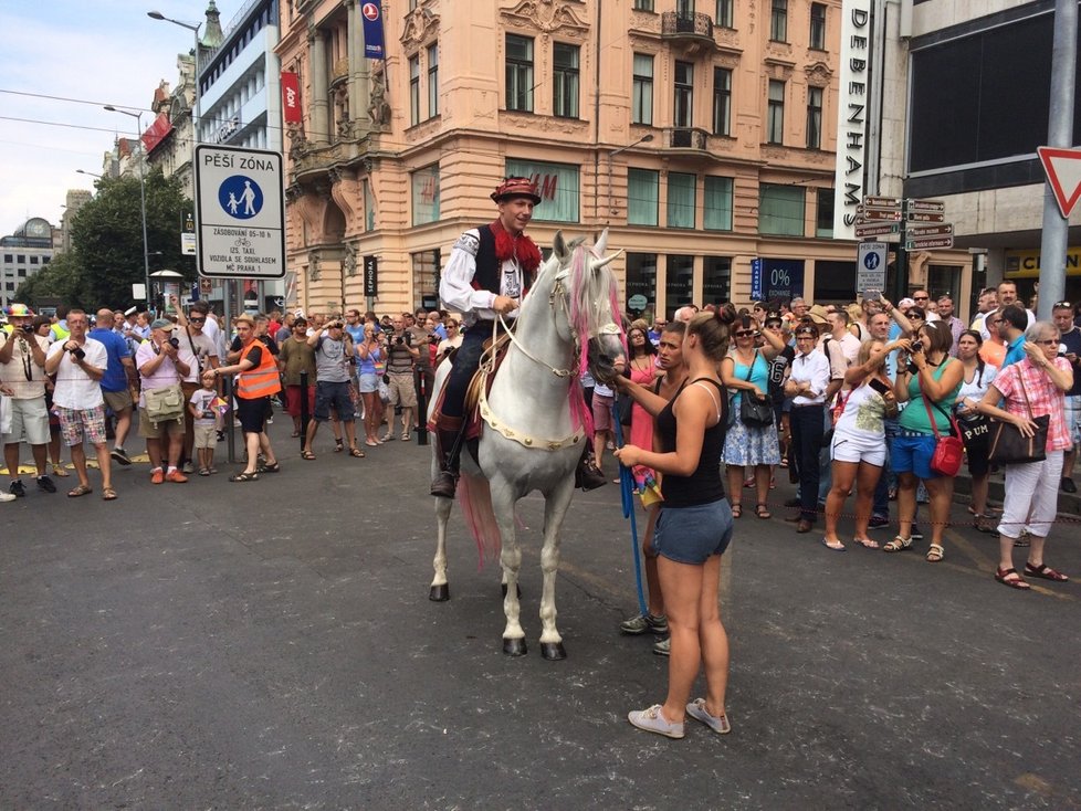 Průvod Prague Pride