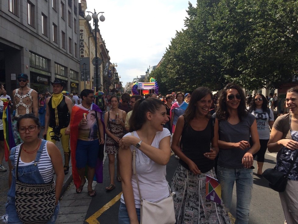 Průvod Prague Pride