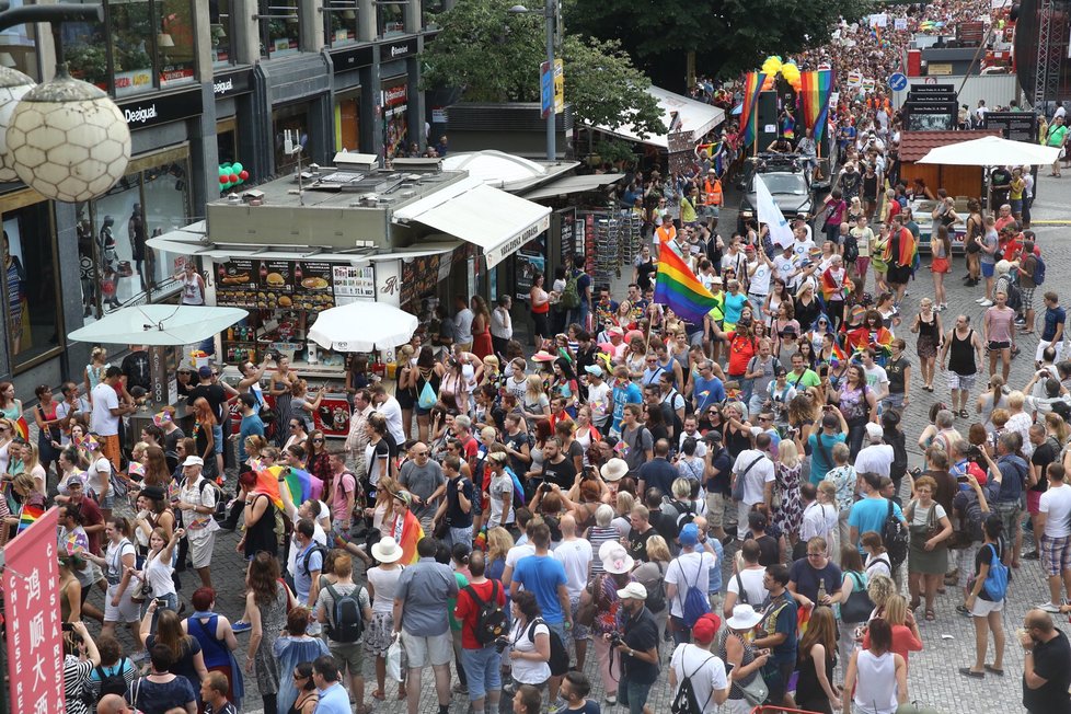 Průvod Prague Pride