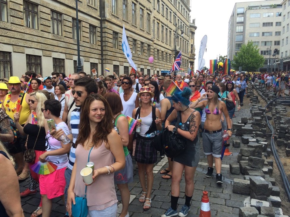 Průvod Prague Pride