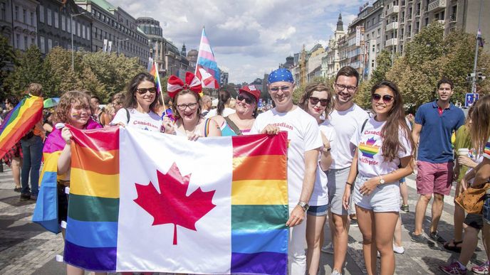 Kanada na Prague Pride 2018