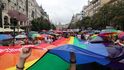 Duhový průvod Prague Pride 2019.