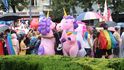 Duhový průvod Prague Pride 2019.