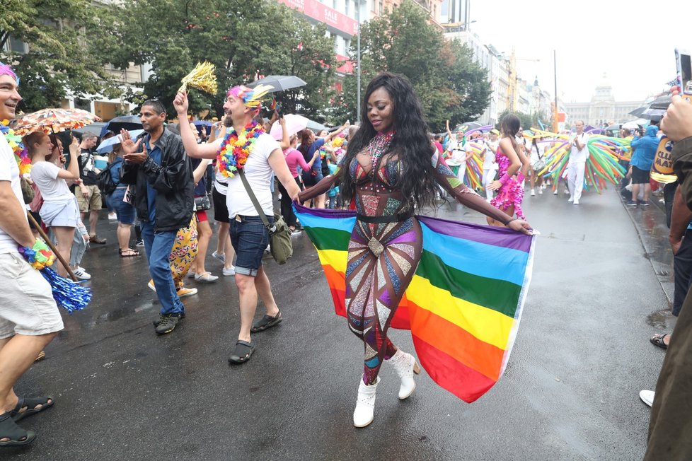 Duhový průvod Prague Pride 2019