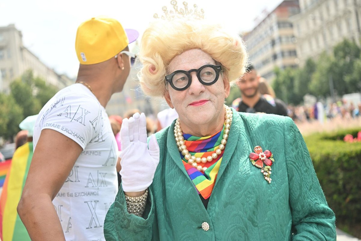 Průvod Prague Pride 2022