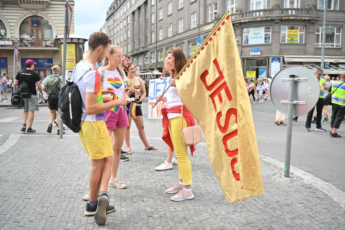 Průvod Prague Pride 2022