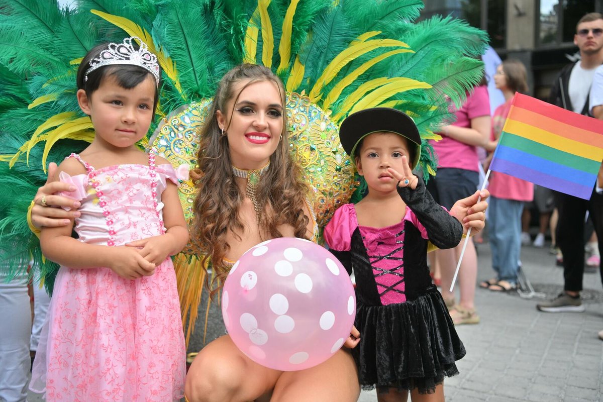 Průvod Prague Pride 2022