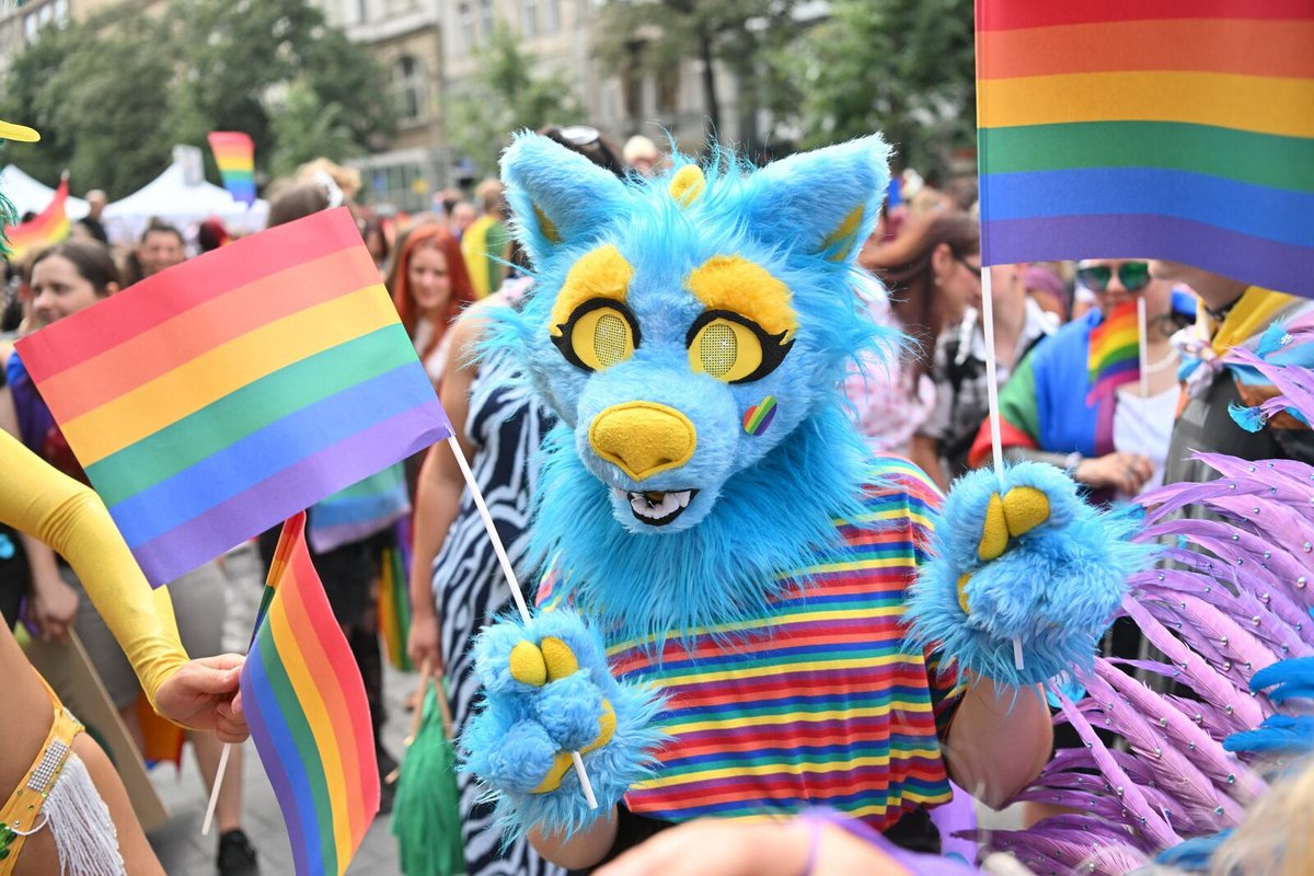 Průvod Prague Pride 2022