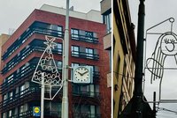 Vánoční osvětlení na Žižkově navrhli školkáčci! Roztomilé malůvky dojaly i v zahraničí