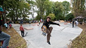 Nové sportoviště v Praze 5: Jinonice jsou bohatší o zmodernizovaný skatepark