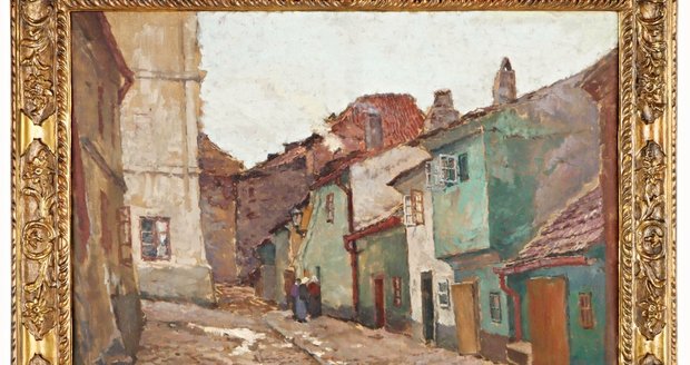 Antonín Slavíček - Zlatá ulička.