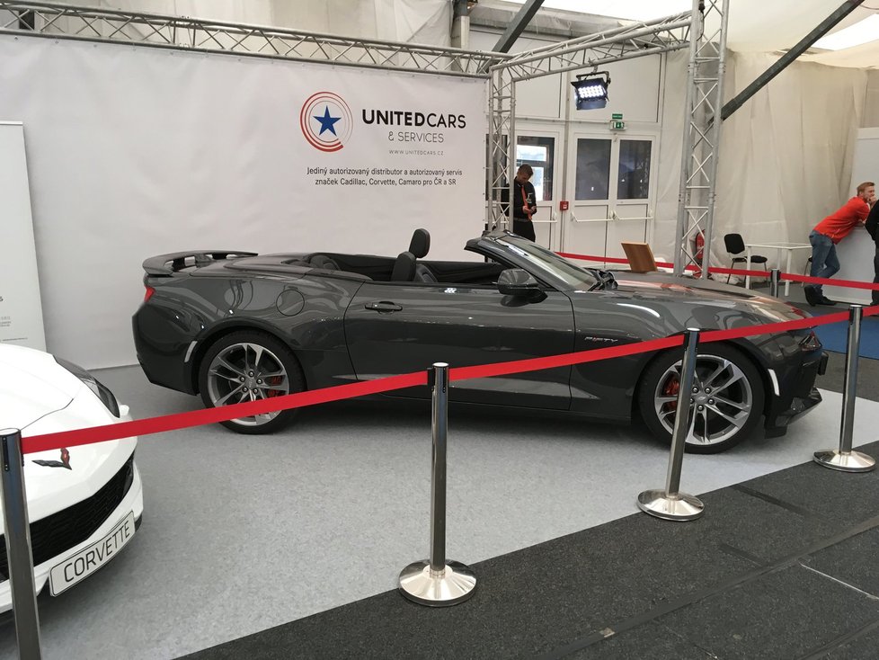 Výstava Autoshow Praha v pražských Holešovicích.