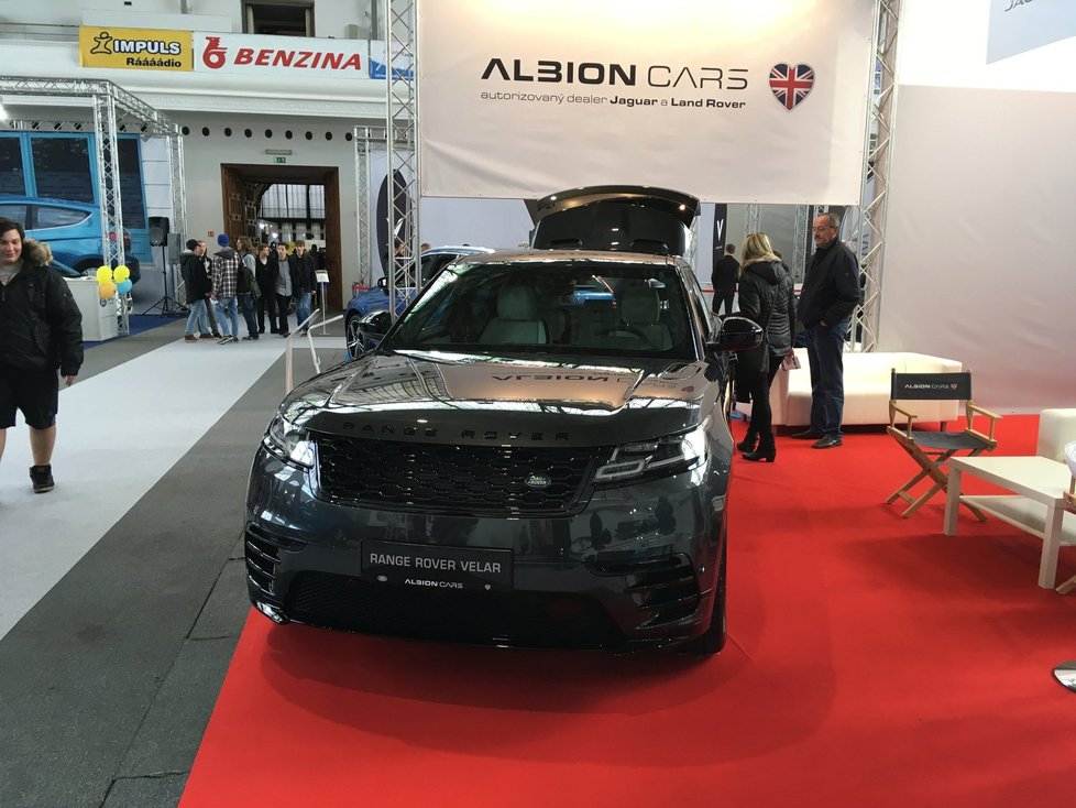 Výstava Autoshow Praha v pražských Holešovicích