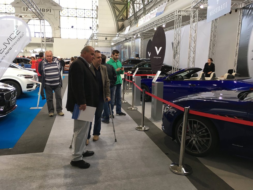 Výstava Autoshow Praha v pražských Holešovicích