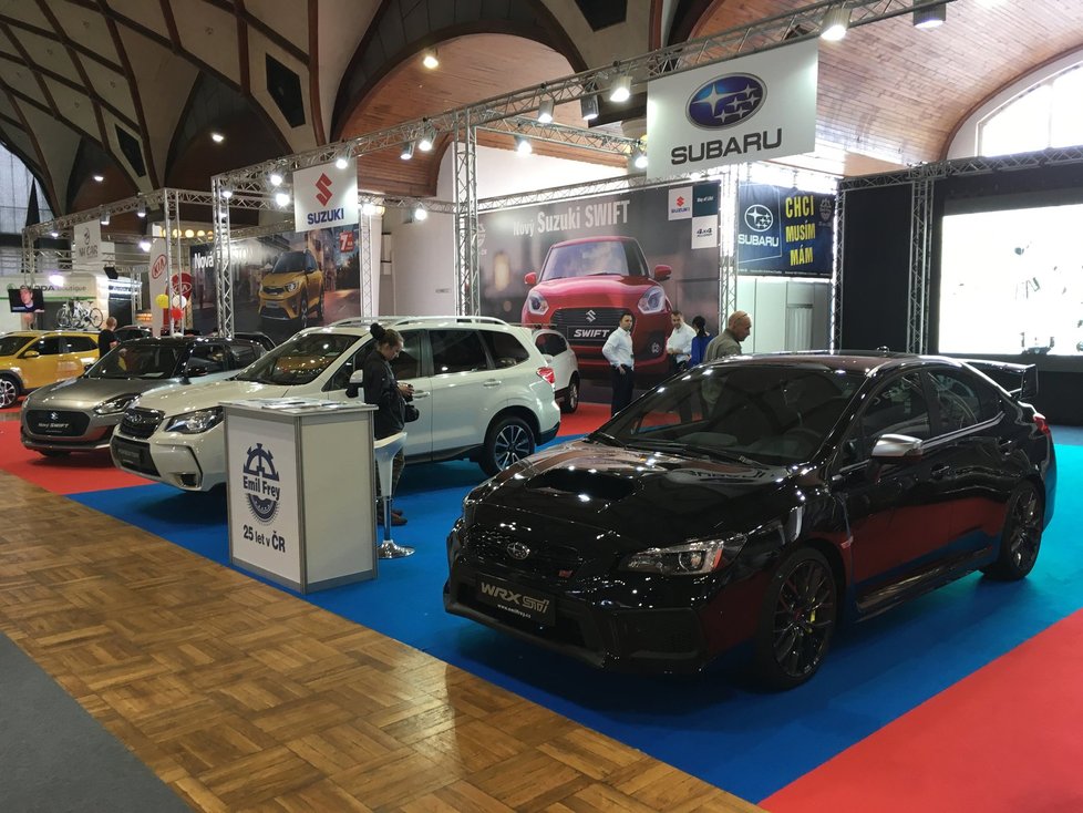 Výstava Autoshow Praha v pražských Holešovicích