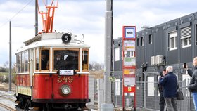 Nová tramvajová zastávka na Barrandově: Dvakrát měnila název, než se ustálila na Scheipflugové