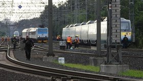 V Běchovicích vykolejily dva železniční vagony. (ilustrační foto)