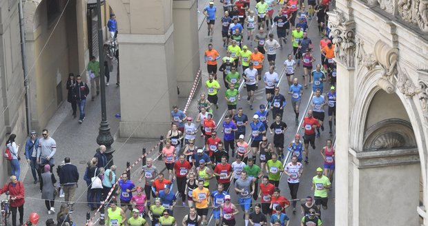 Půlmaraton v Praze roku 2019.