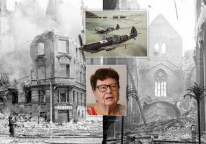 Před 75 lety přežila Ludmila Janoutová ničivé bombardování. V Praze zůstaly stovky mrtvých a zraněných.