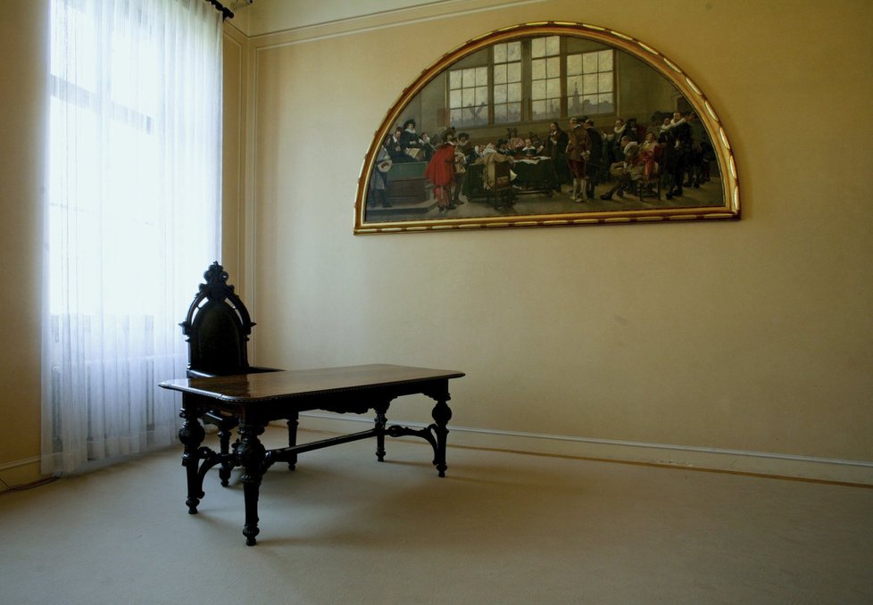 Brožíkův sál ve Staroměstské radnici.