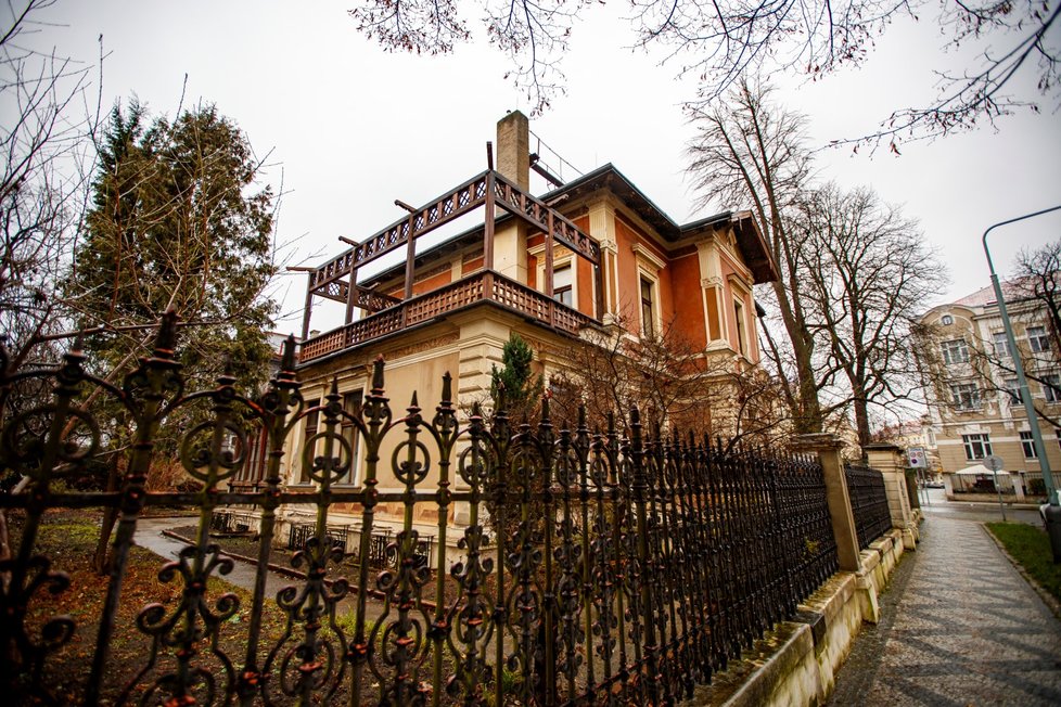 Vila v pražské Bubenči, která patřila zavražděné Marii D.