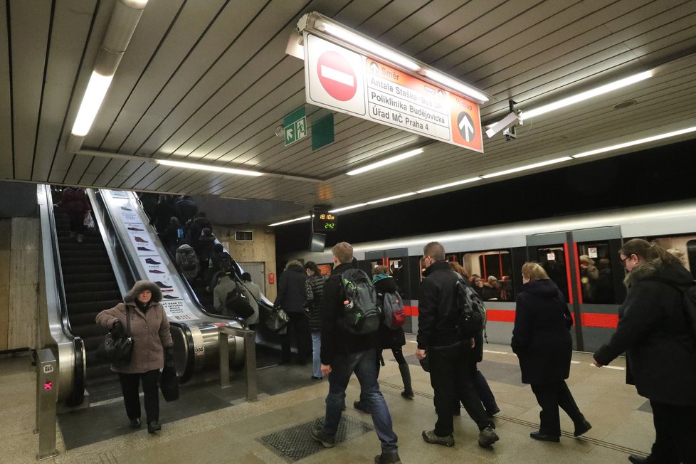 Jižní vstup na Budějovické byl uzavřený několik měsíců.