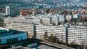 Výhled z pražské Pankráce. Výhled z pražské Pankráce.