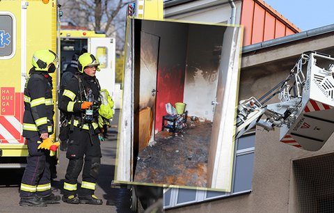 Obrovská bezmoc! Kamila seděla s dcerou na parapetu, za ní zuřilo ohnivé peklo. Andělům v uniformě poděkovala