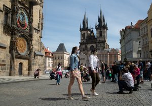 Zahraničních turistů v Česku ubylo