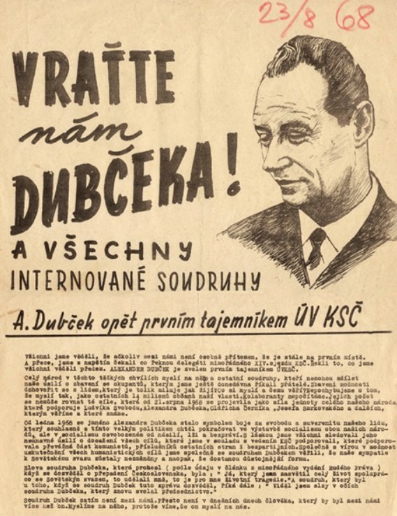 Letáky, nápisy, transparenty a přetočené značky. Tak vypadal pasivní odboj proti vojákům.