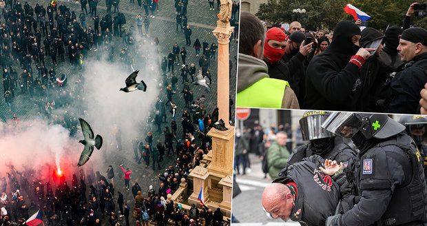 »Účet« za bitvu s policisty na Staromáku je přes 4 miliony! Částka může ještě narůst