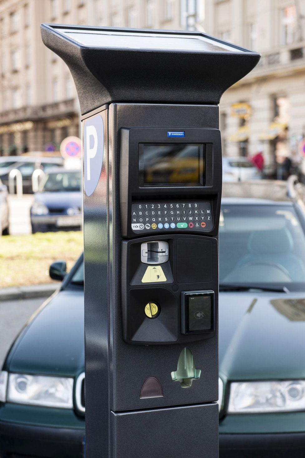 Chytrý parkovací automat v Praze