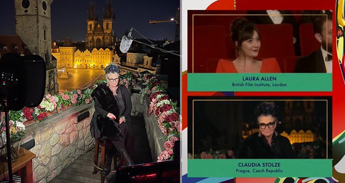 Claudia Stolzová, nominovaná na Oscara za účesy a make-up k filmu Emma, promluvila z Prahy.