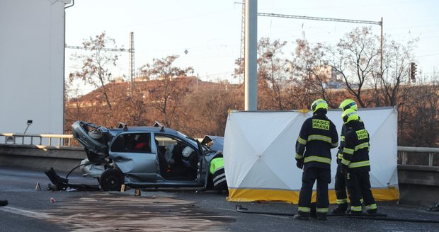 Smrtelná nehoda v Čuprově ulici. (14. ledna 2022)
