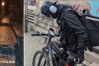 Cyklistovi za jízdy vypadla z kola baterie, chlapci (12) zlomila nohu! Ujel, hledá ho policie
