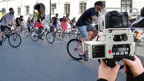Bude policie v budoucnu měřit v centru Prahy rychlost cyklistům? (ilustrační foto)