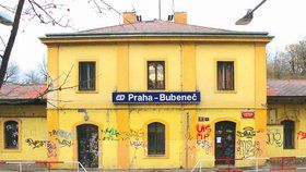 Nádraží Bubeneč v pražských Dejvicích