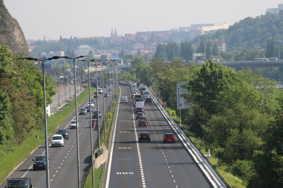 Doprava v Praze, 18. května 2022.