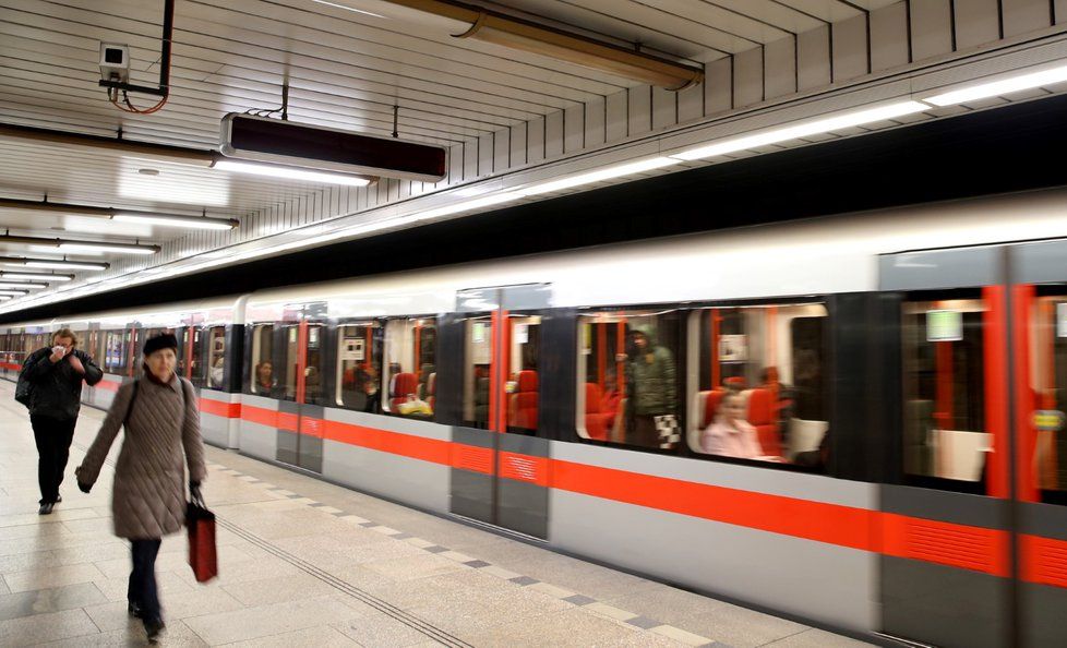 Ilustrační foto. Pražské metro.